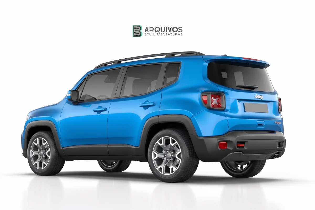 Modelo 3D STL - Jeep Renegade Trail-Hawk 2020 — foto 2